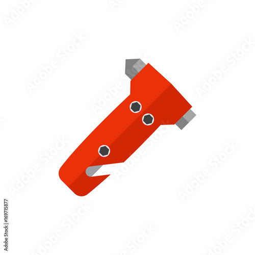 Safety hammer icon