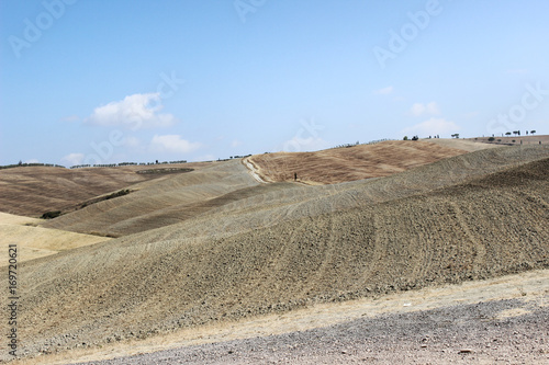 Deserto nelle crete senesi