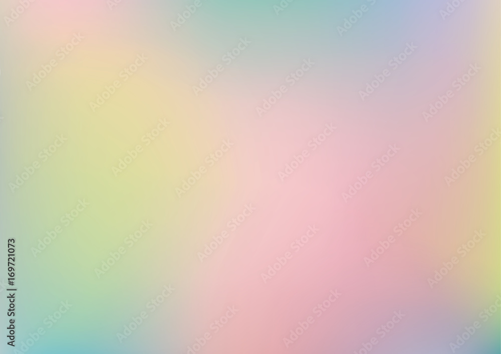 Abstract colorful pastel blurred vector backgrounds. Elements for your website or presentation.