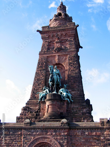 The Kyffhauser Monument also known as the Barbarossa Monument or the Kaiser Wilhelm Monument. photo