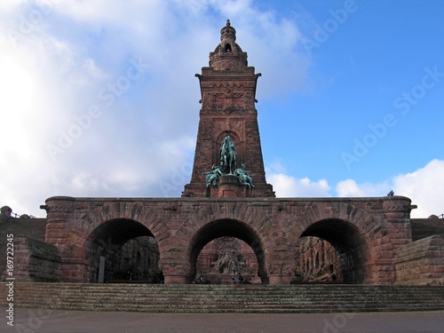The Kyffhauser Monument also known as the Barbarossa Monument or the Kaiser Wilhelm Monument. photo