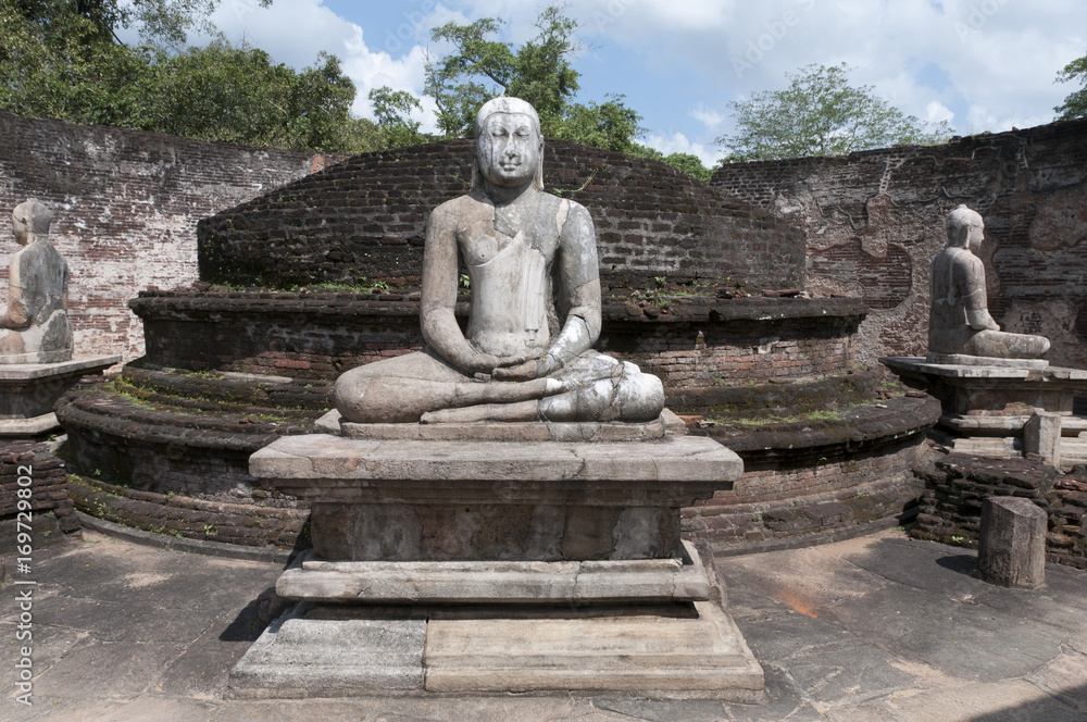 Archeological site of Polonnaruwa in Sri Lanka Archeological site of Polonnaruwa in Sri Lanka