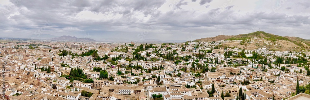 Panorama von Granada