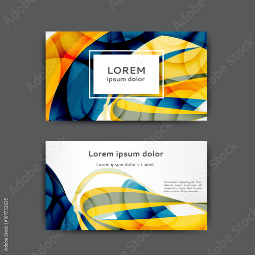 Business card template