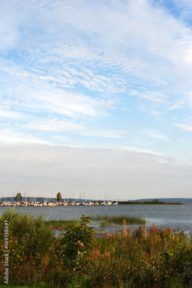 kleiner Hafen in Schweden