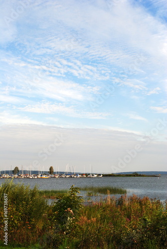 kleiner Hafen in Schweden