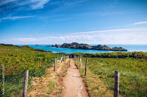 Pointe du Grouin in Cancale, France, Brittany, Europe