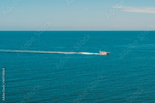 Vista do mar de Punta del Este, Uruguay