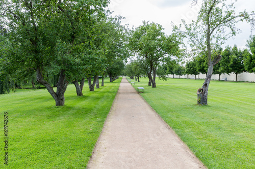 Path through the park