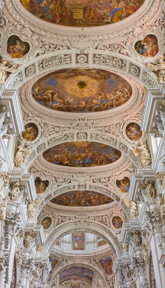 Obraz premium Dom Passau Orgel innen