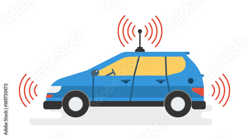 Modern self driving car