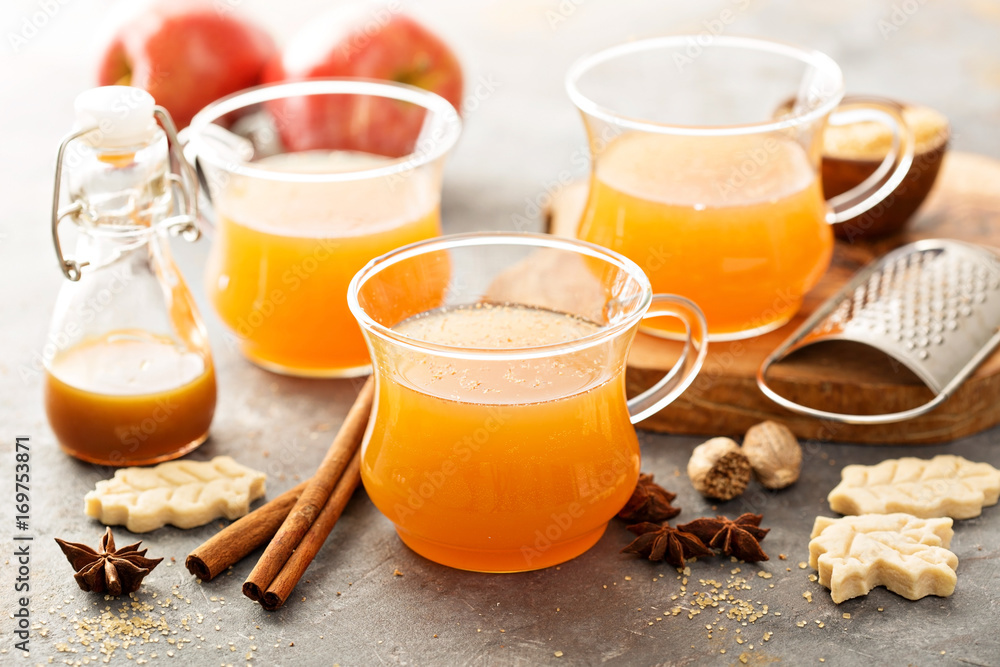 Fall apple cider with warm spices Fall apple cider with warm spices