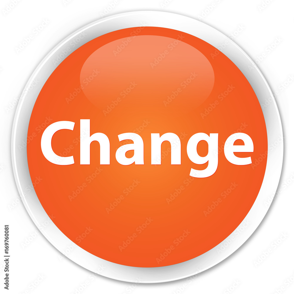 Change premium orange round button