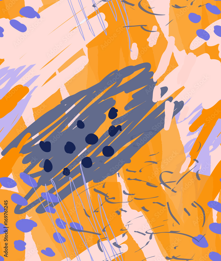 Roughly drawn doodles dots circles with marker brush Roughly drawn doodles dots circles with marker brush