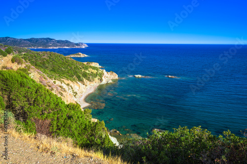 Stunning South coast of Sardinia  Italy