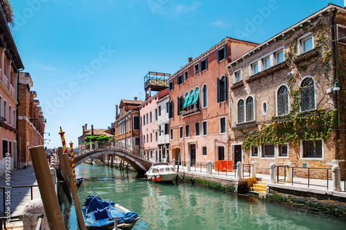 Beautiful Venice city at summertime. Italy, Europe