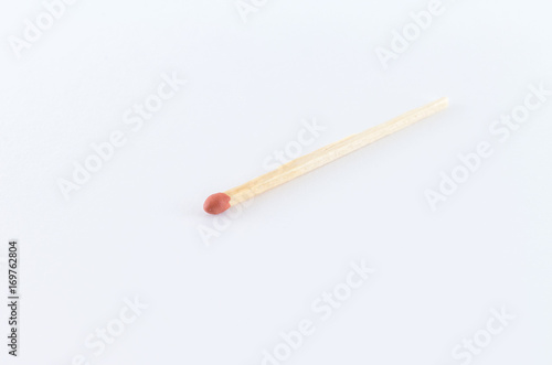 Matchsticks for fire or lighting or burning isolated on white background