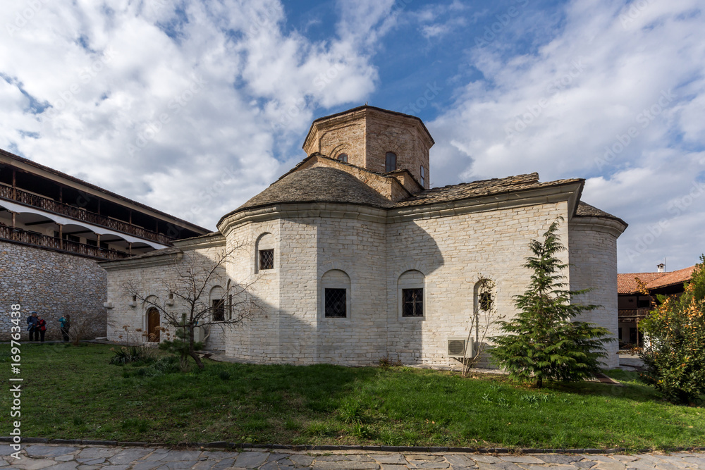 Fototapeta premium Church St. Petka in Gornovoden monastery St. Kirik and Julita, Asenovgrad, Plovdiv Region, Bulgaria