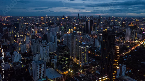 Light in the city , Light of Buildings and roads