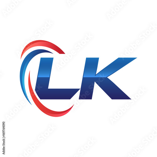 initial letter logo swoosh red blue Free Download initial letter logo swoosh red blue - GFXLoad