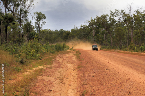 Canvas-taulu Cape York road