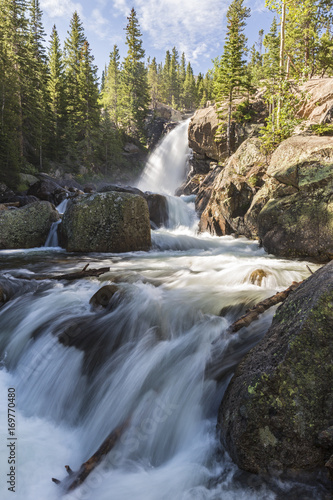 Silky and Powerful Alberta Falls