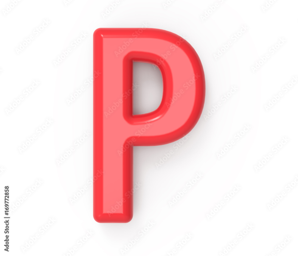 red letter P red letter P
