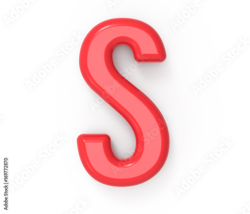 red letter S