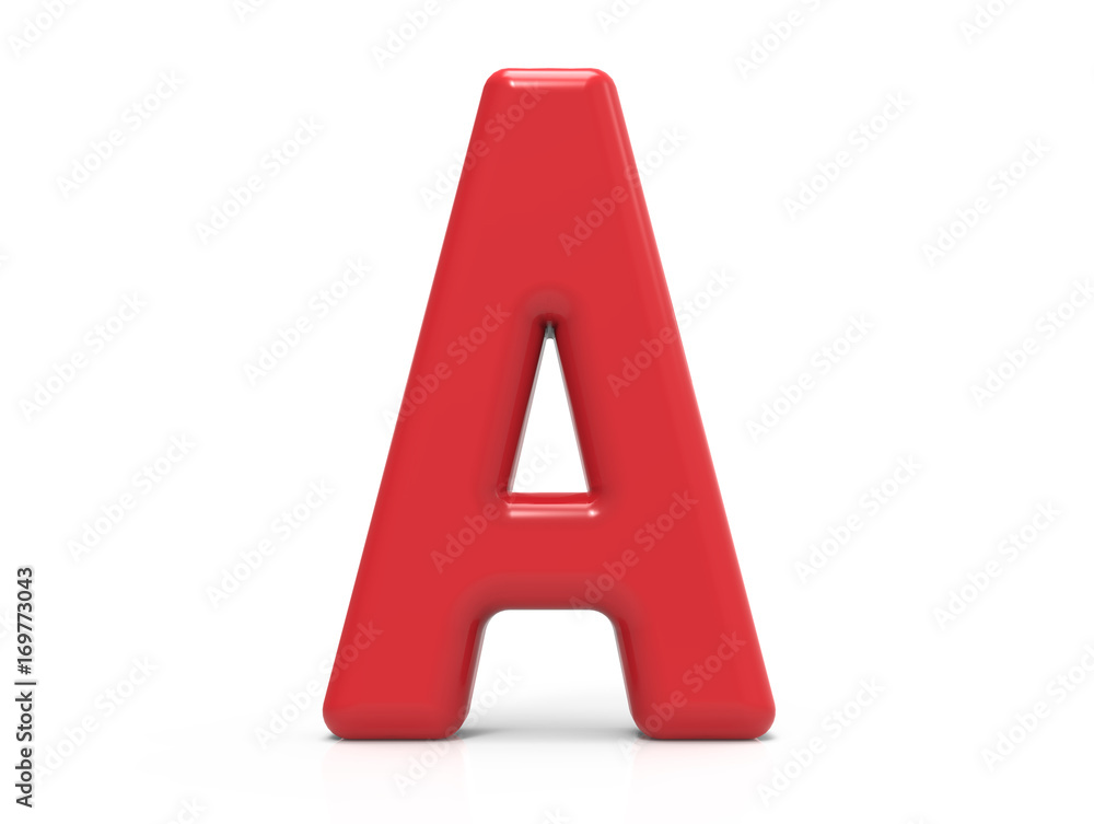 red letter A red letter A