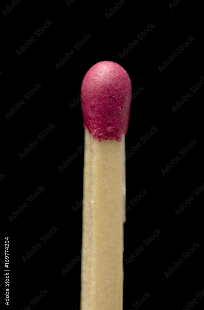 Wooden matches on a black background Wooden matches on a black background