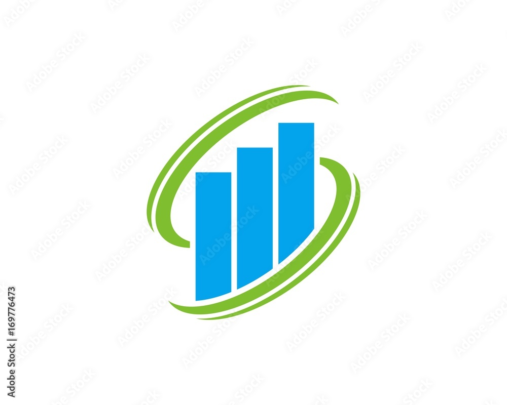 Swoosh Letter S Business Stats Swoosh Letter S Business Stats