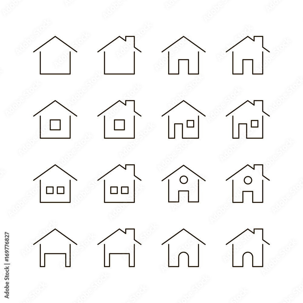 Home flat icon Home flat icon