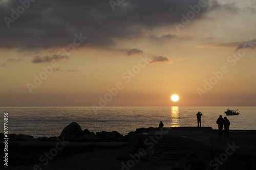 Sunset in Italy