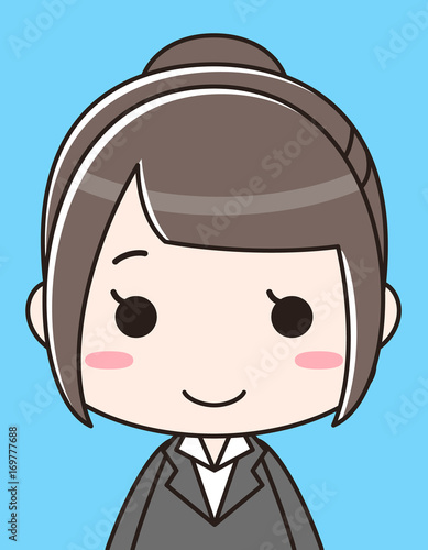 証明写真　女性