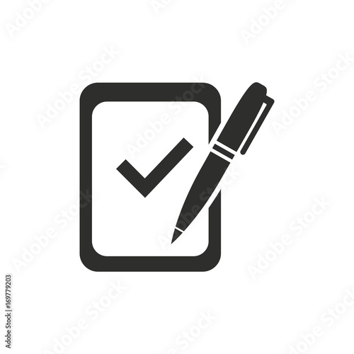 Application form vector icon.