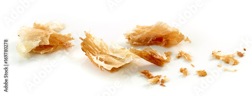 Croissant crumbs macro