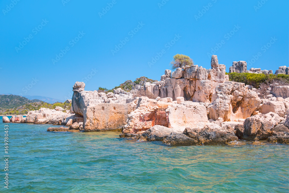 Fototapeta premium Kekova island, Antalya Turkey