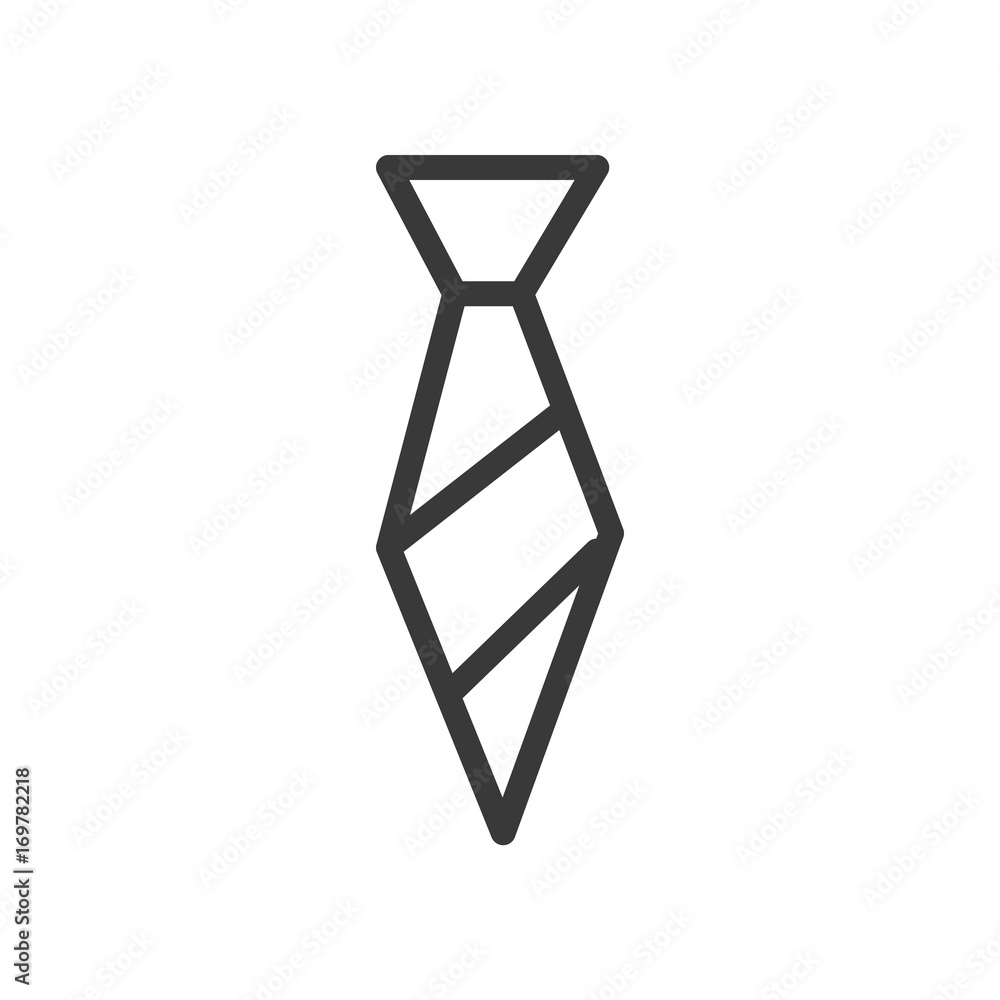 Office uniform vector line icon Office uniform vector line icon