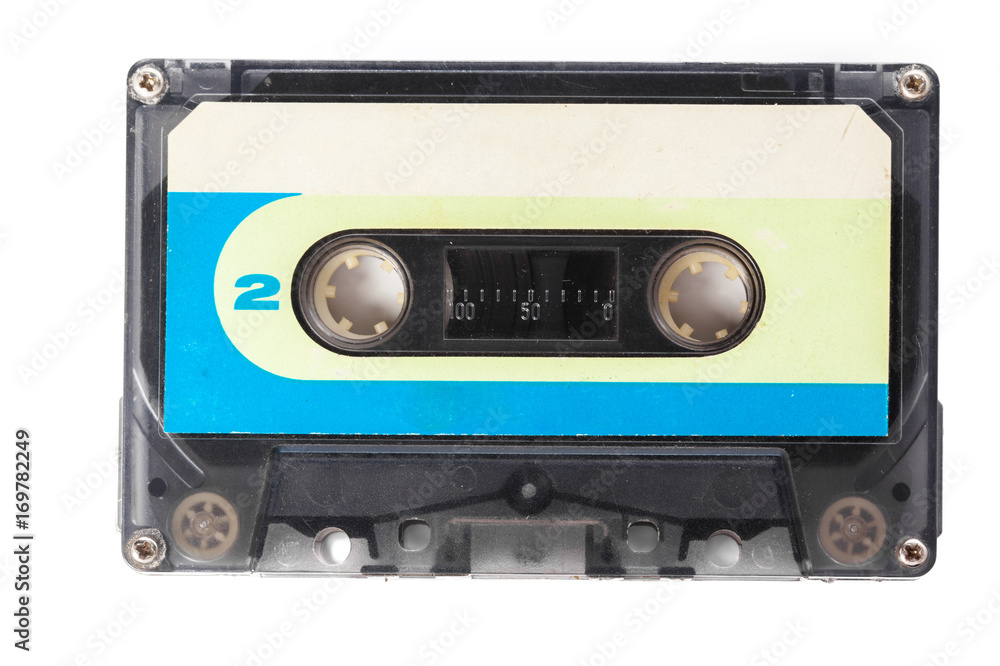 Obraz premium music audio tape