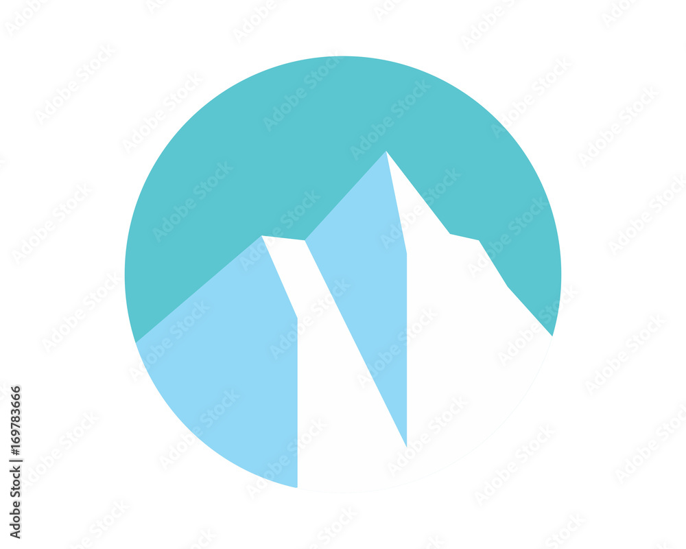 white snow ice winter mountain vector white snow ice winter mountain vector