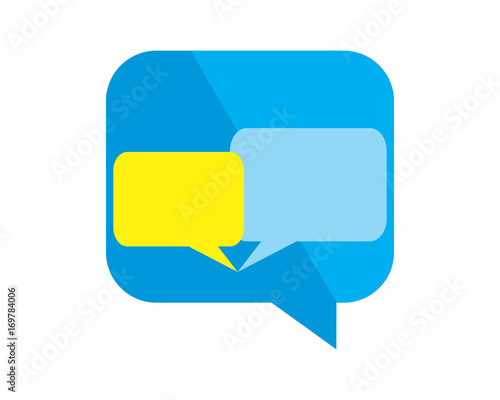 talk chat conversation chitchat icon vector