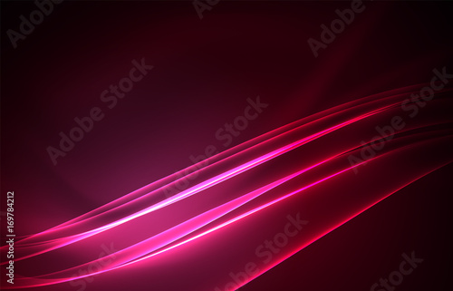 Vector polar lights concept background