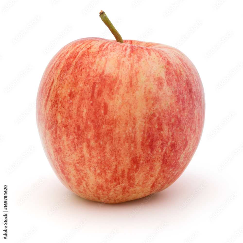 Red apple isolated on white background cutout Red apple isolated on white background cutout
