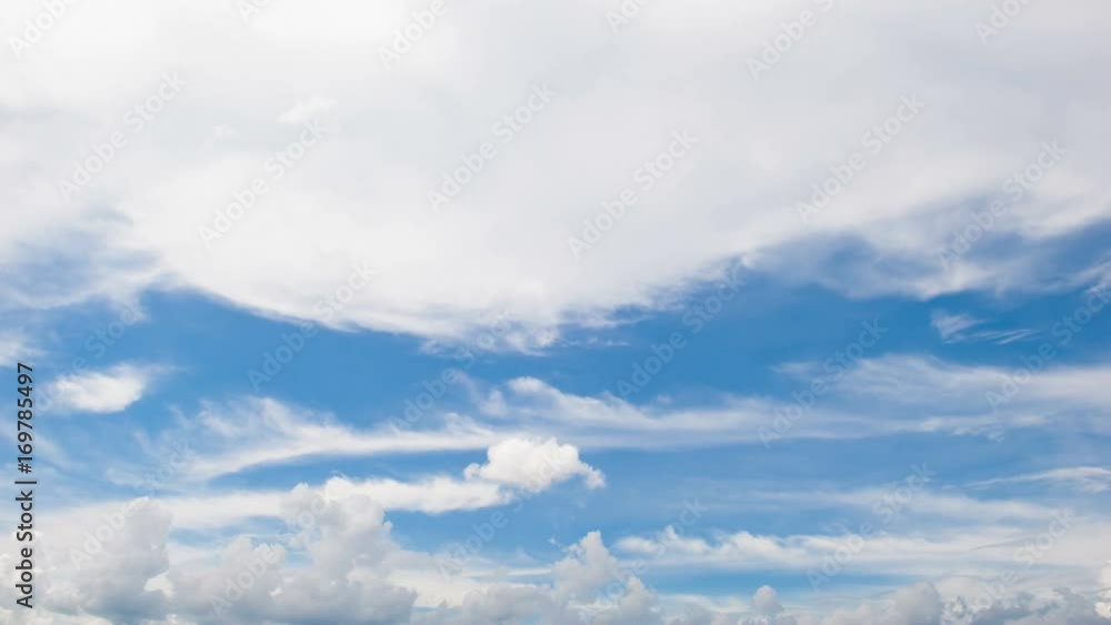 Sky clouds moving, 4k time lapse Sky clouds moving, 4k time lapse