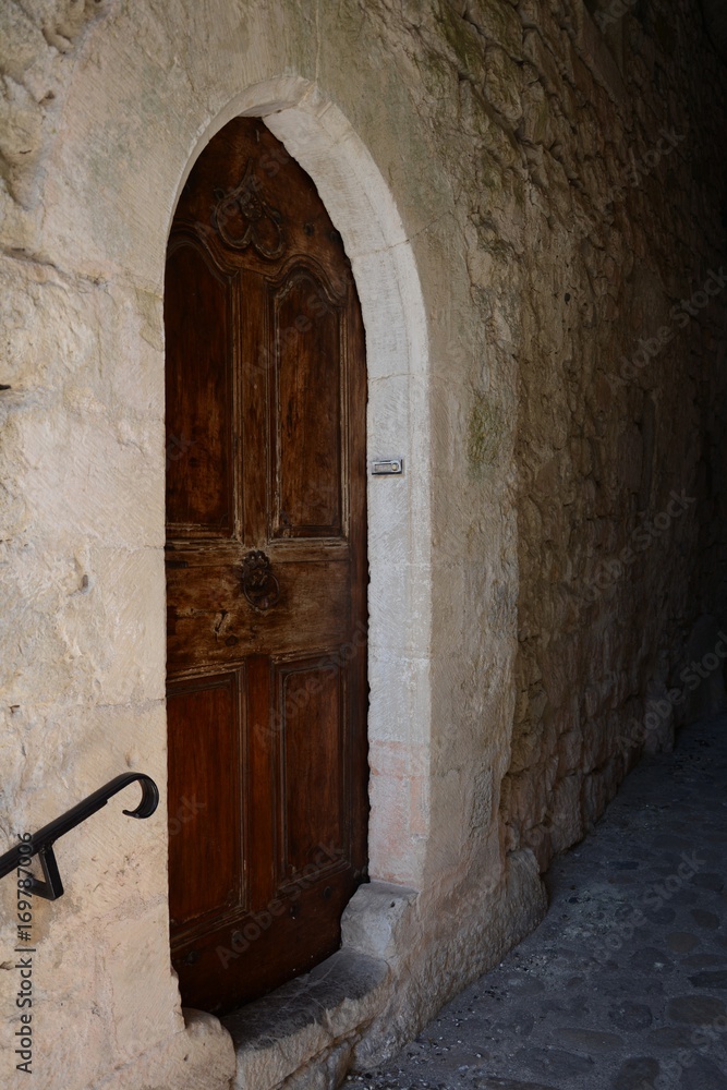 Obraz premium Porte de maison...close
