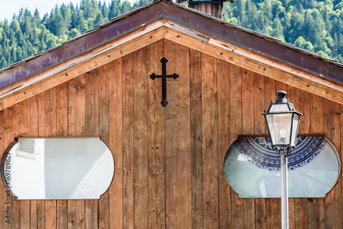 Принти на полотні Art and religiosity in the mountains. Sauris
