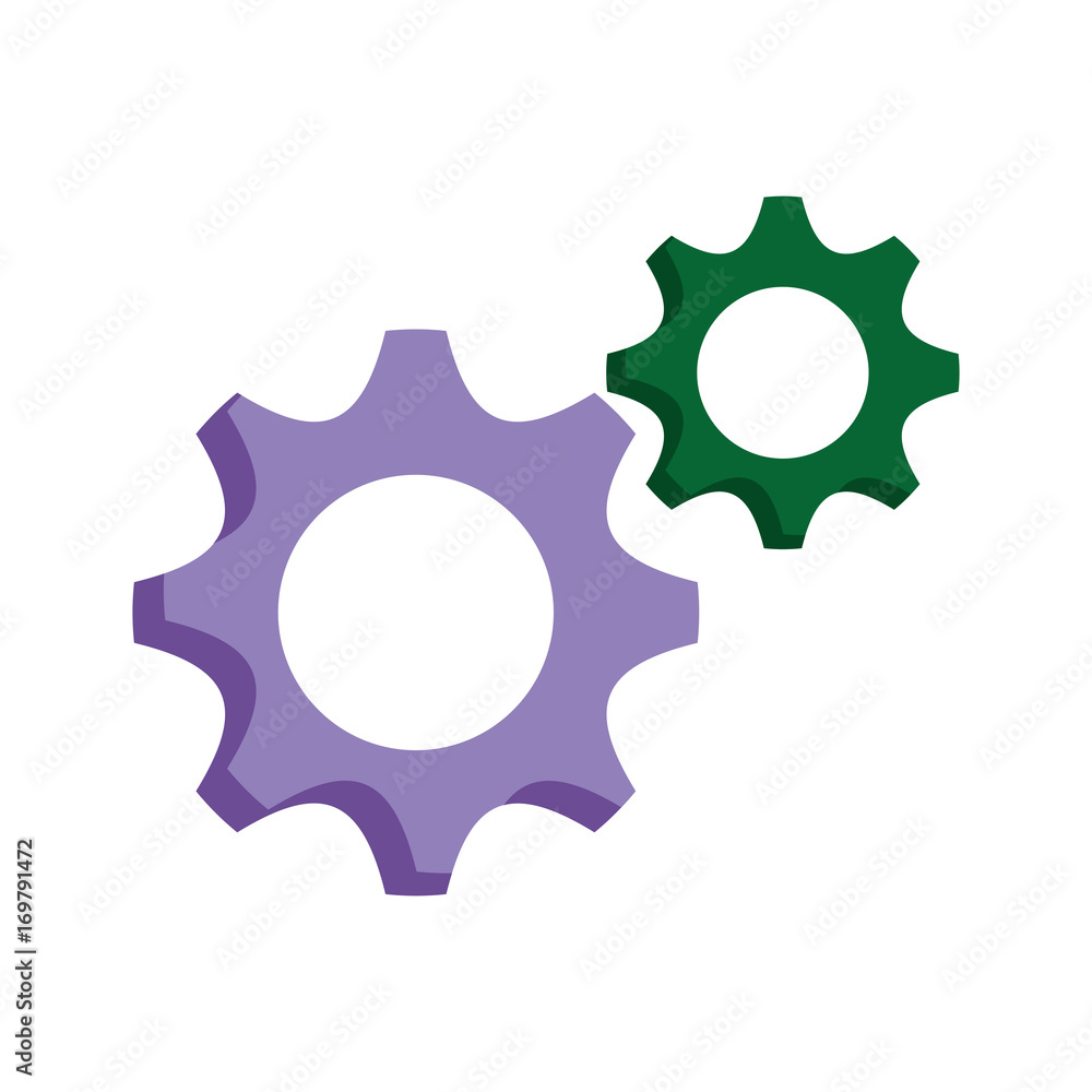 gear wheels icon over white background vector illustration gear wheels icon over white background vector illustration