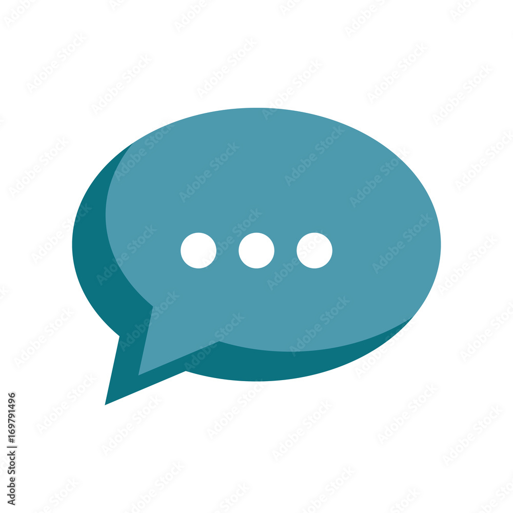 speech bubble icon over white background vector illustration speech bubble icon over white background vector illustration