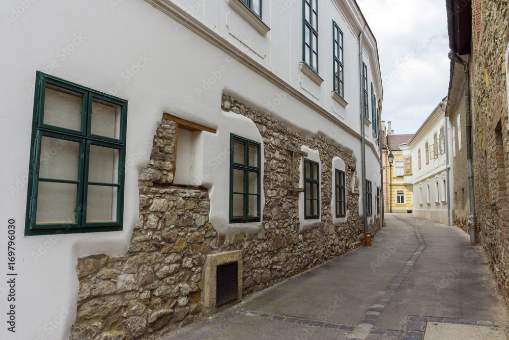 Fototapeta premium Street in Szekesfehervar