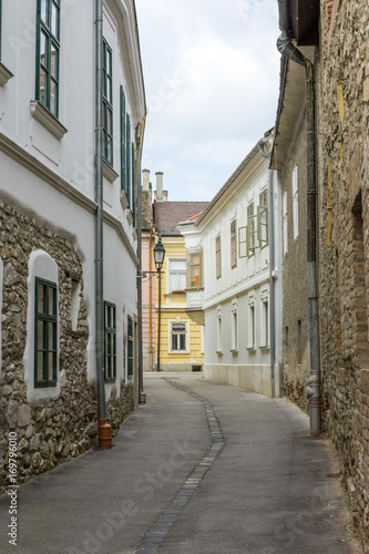 Fototapeta Naklejka Na Ścianę i Meble -  Street in Szekesfehervar